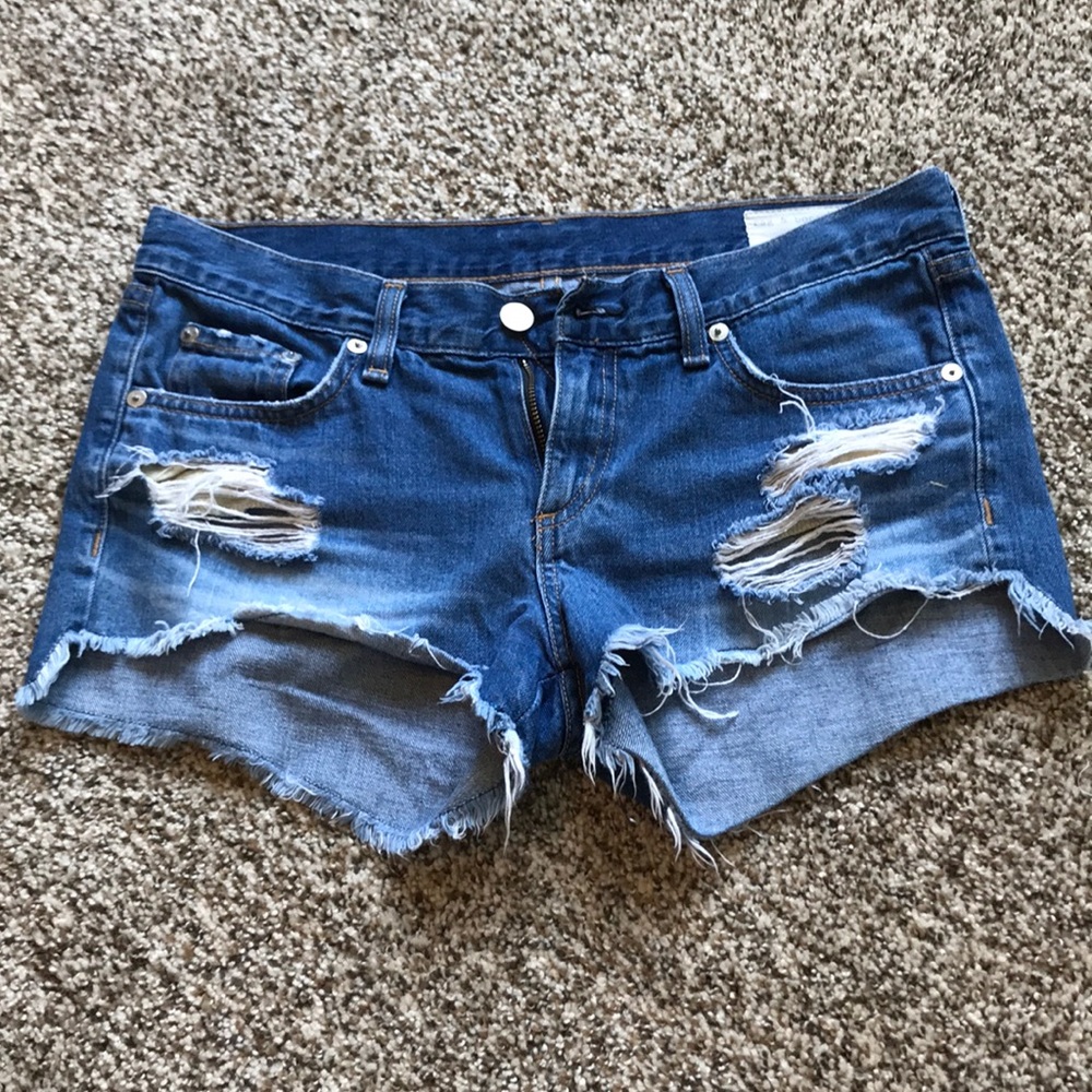 Rag and Bone Cutoff Jean Shorts